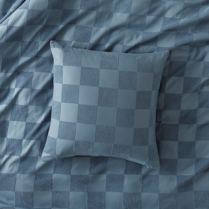Checkerboard Denim Quilt Cover Set + Separates