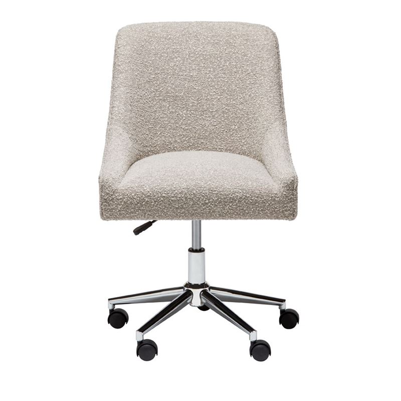 Neville Natural Boucle Desk Chair