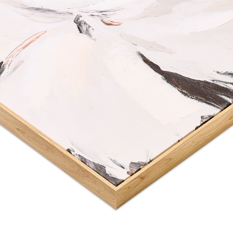 Bloom White Rose Canvas