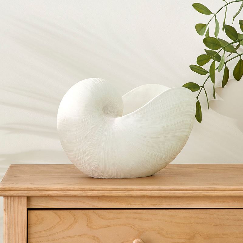 Marine Life Conch Statue