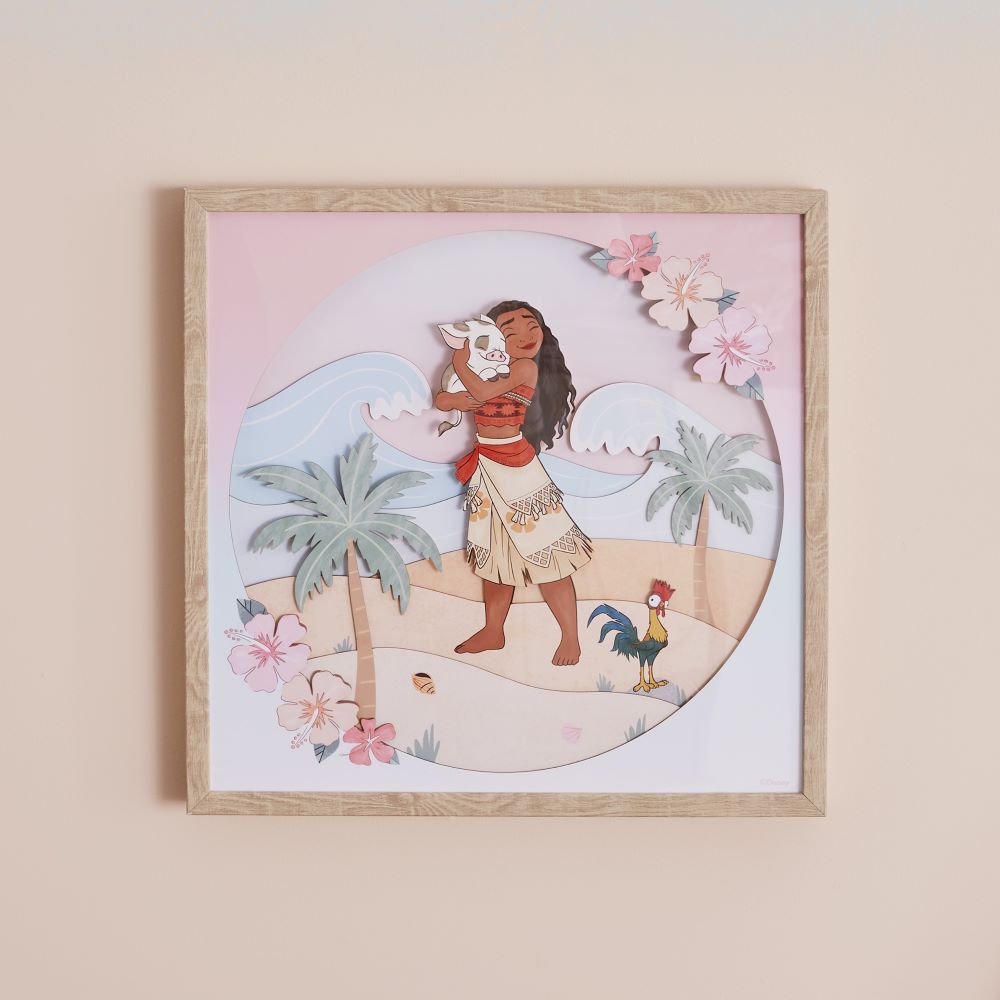 Disney Moana Loves the Sea Wall Art