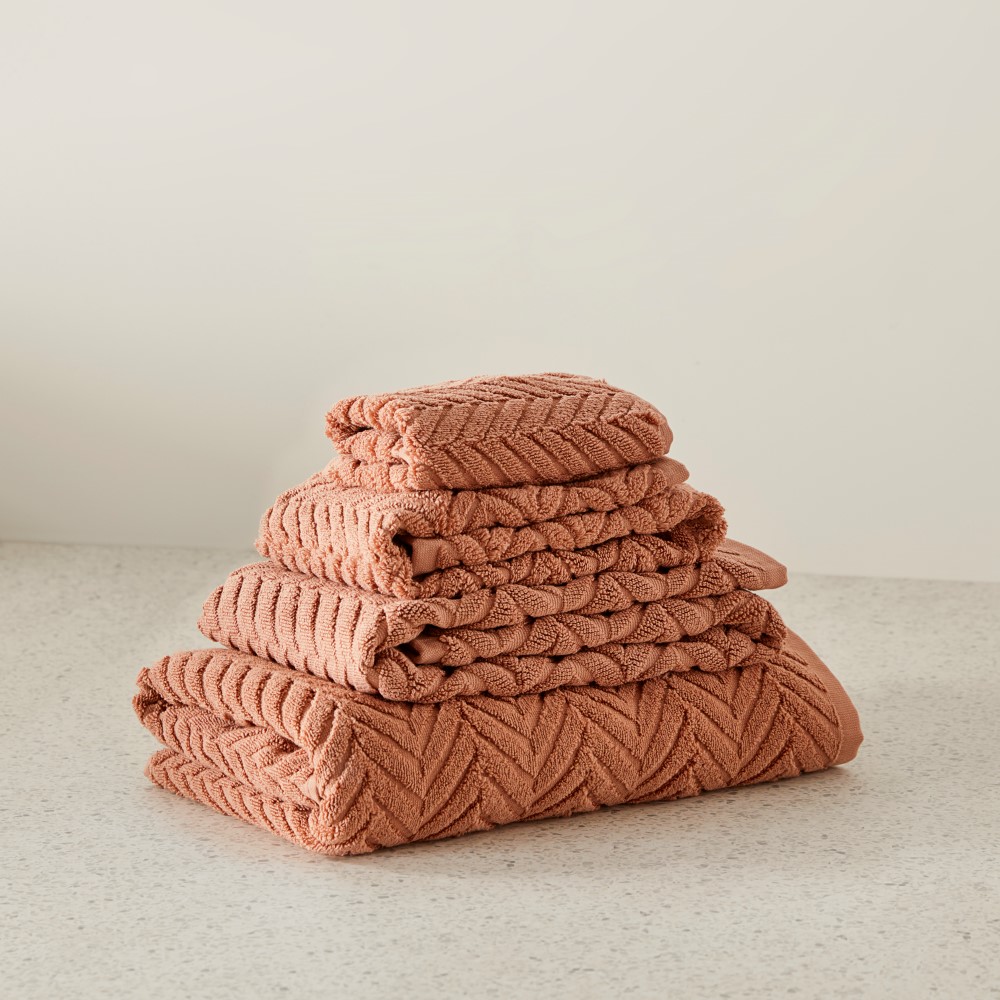Mimosa Earth Textured Towel Range