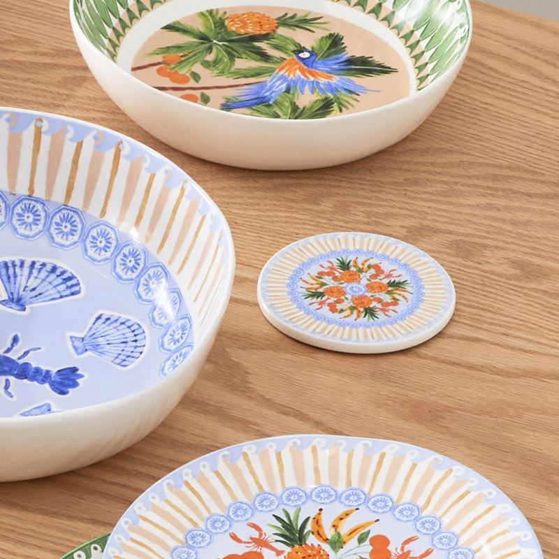 La Dolce Vita Multi Coasters Pack of 4