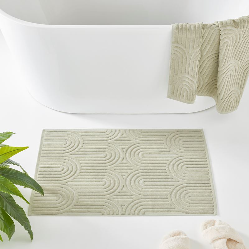 Archie Green Tea Marle Towel Range