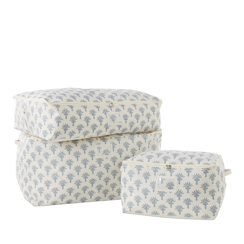 Woodblock Palm Storage Bags