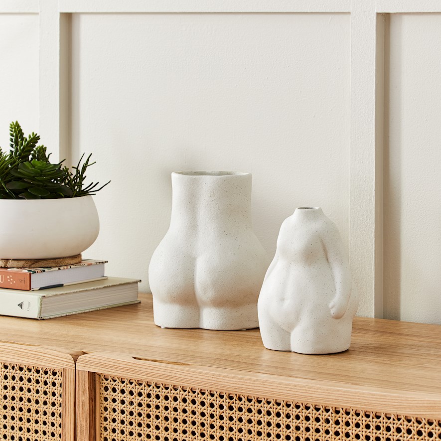 Perfect Women White Body Vase