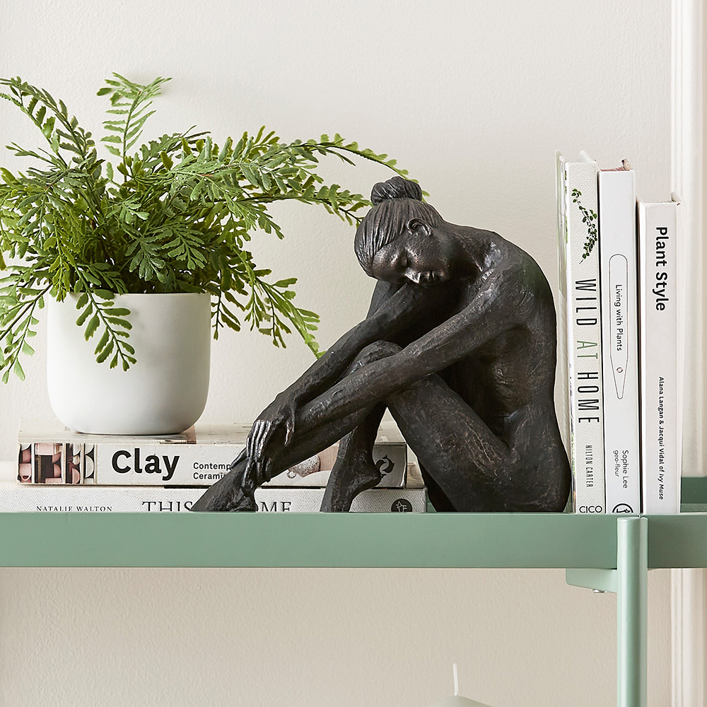 Pas De Deux Bronze Pointing Toes Statue