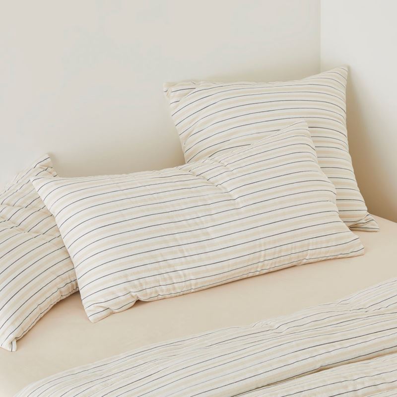 Kobe Natural Quilted Quilt Cover Separates