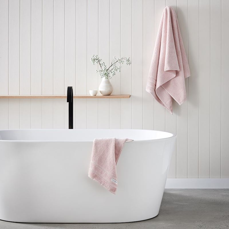 Flinders Blush Pink Towel Range