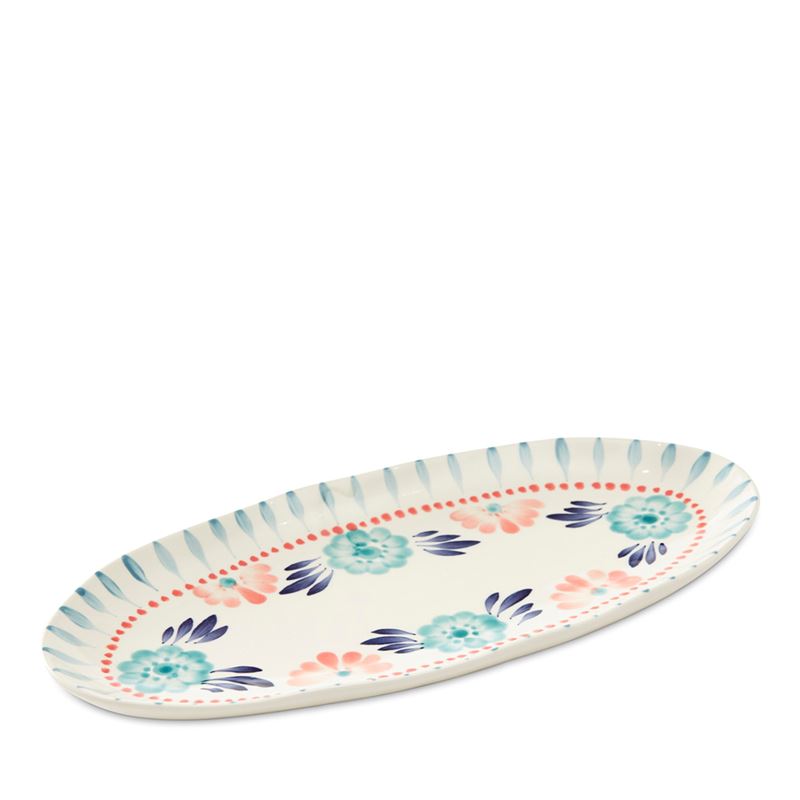 Valentina Handpainted Blue Servingware