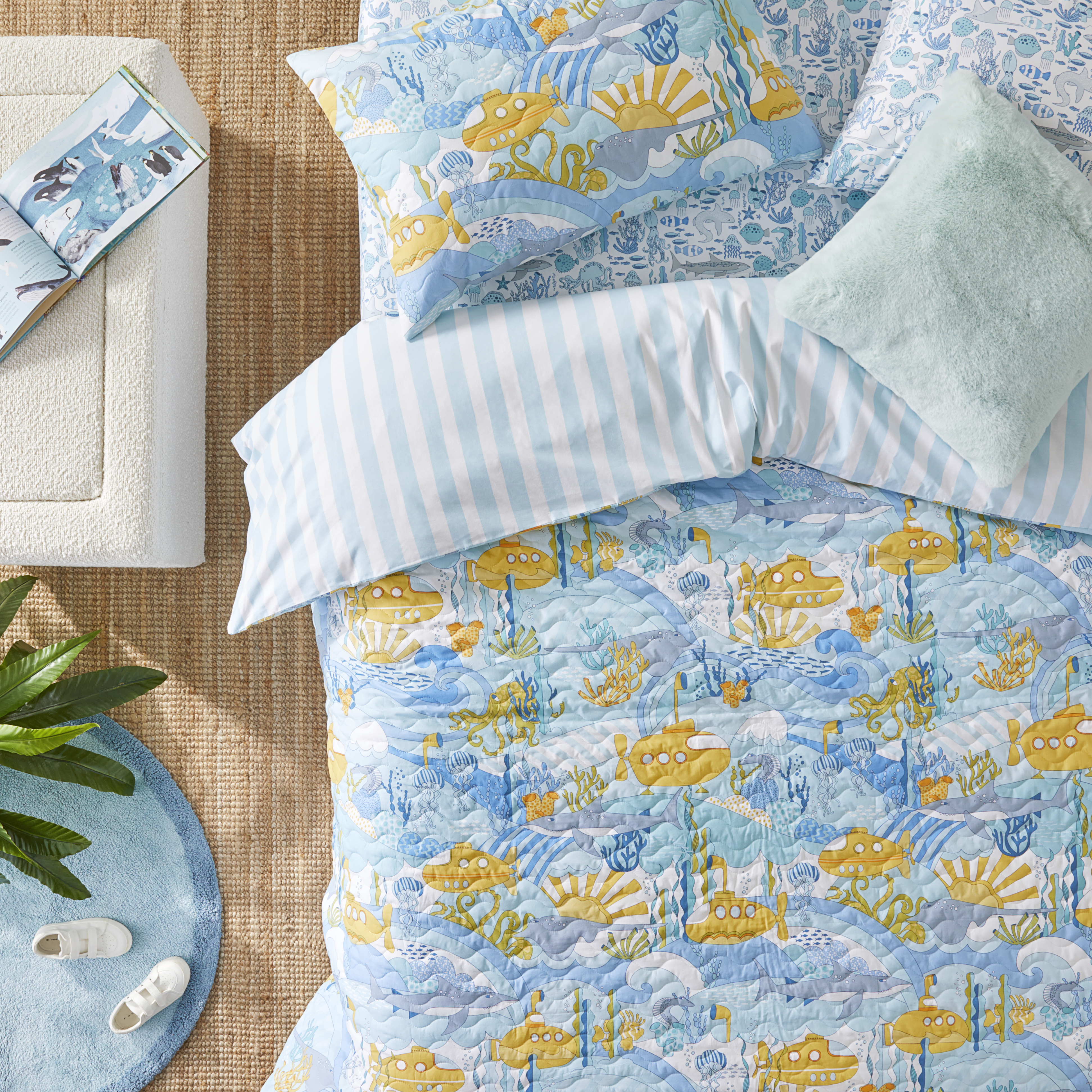 Underwater World Quilt Cover Set