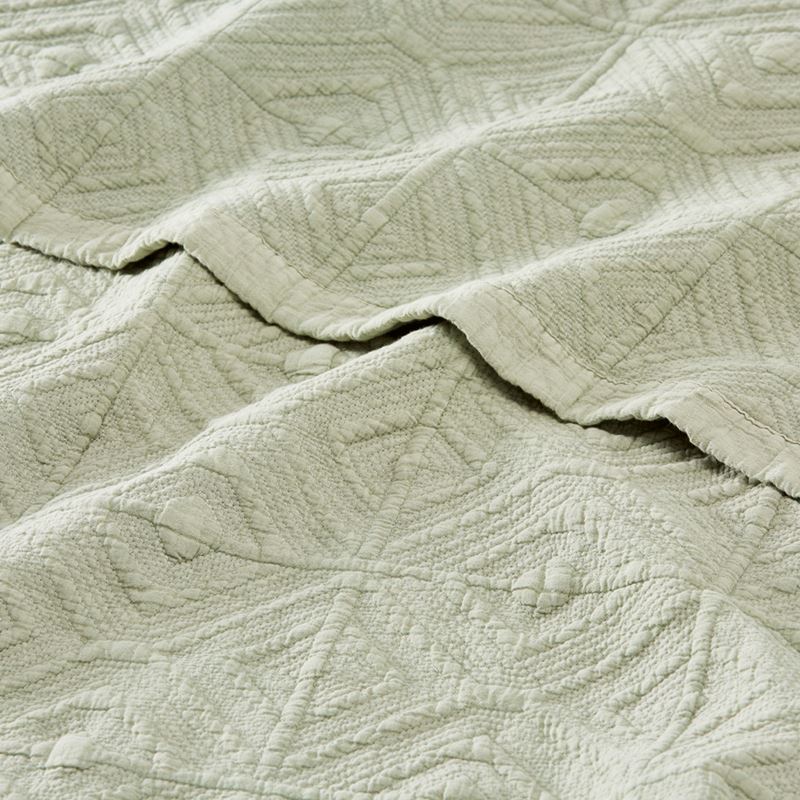 Stonewash Smoked Green Blanket