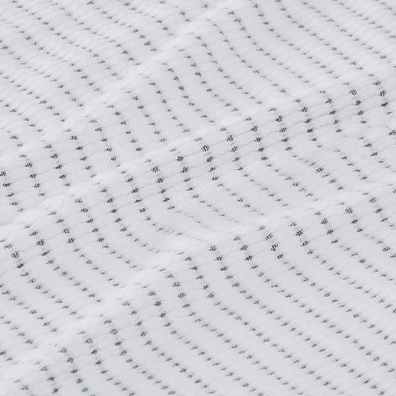 Navara Ribbed Snow Cotton Bamboo Towel Range