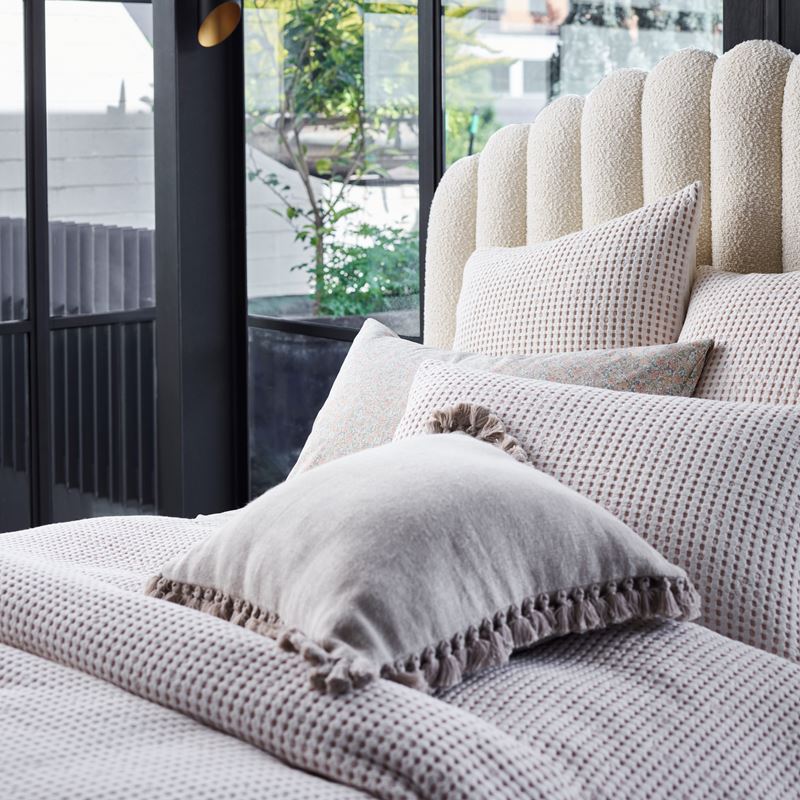 Berlin Waffle Natural Marle Quilt Cover Set + Separates