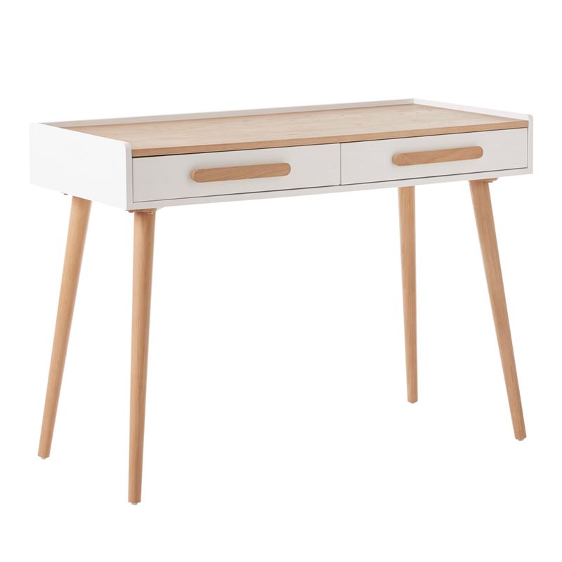 Harley White & Natural Desk