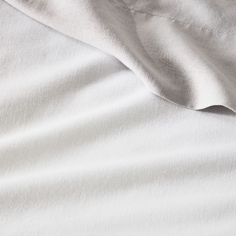 Bamboo Linen White Quilt Cover Separates