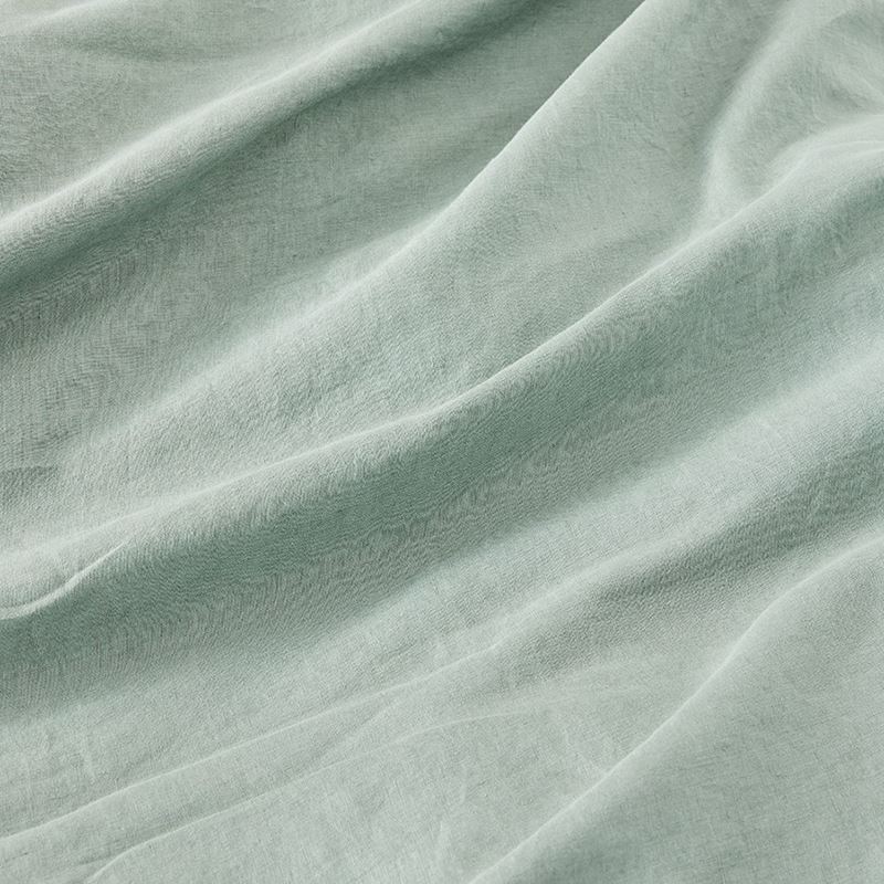 Vintage Washed Linen Eucalyptus Quilt Cover Separates