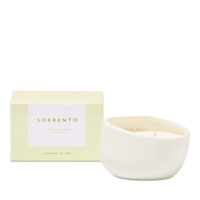 Sorrento Coconut & Lime Candle 400g