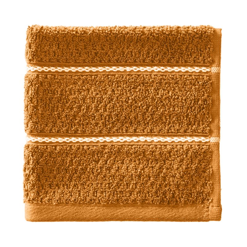 Dakota Ginger Stripe Towel Range
