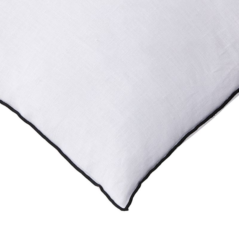 Washed White Hemp Cushion