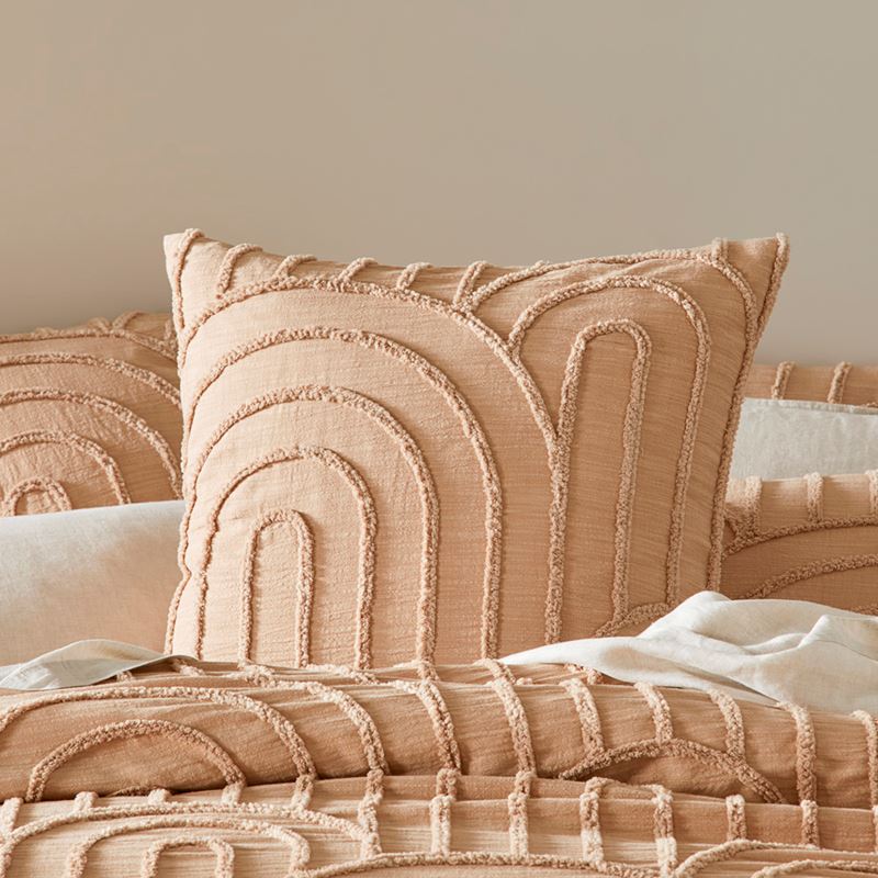 Archie Nougat Tufted Quilt Cover Separates