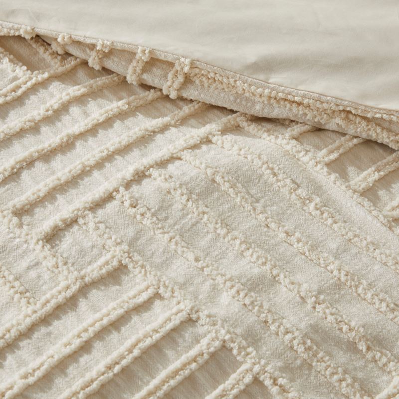 Drew Natural Tufted Pillowcases