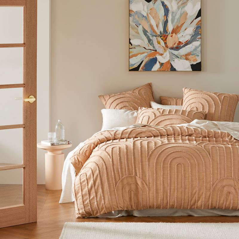 Archie Nougat Tufted Pillowcase