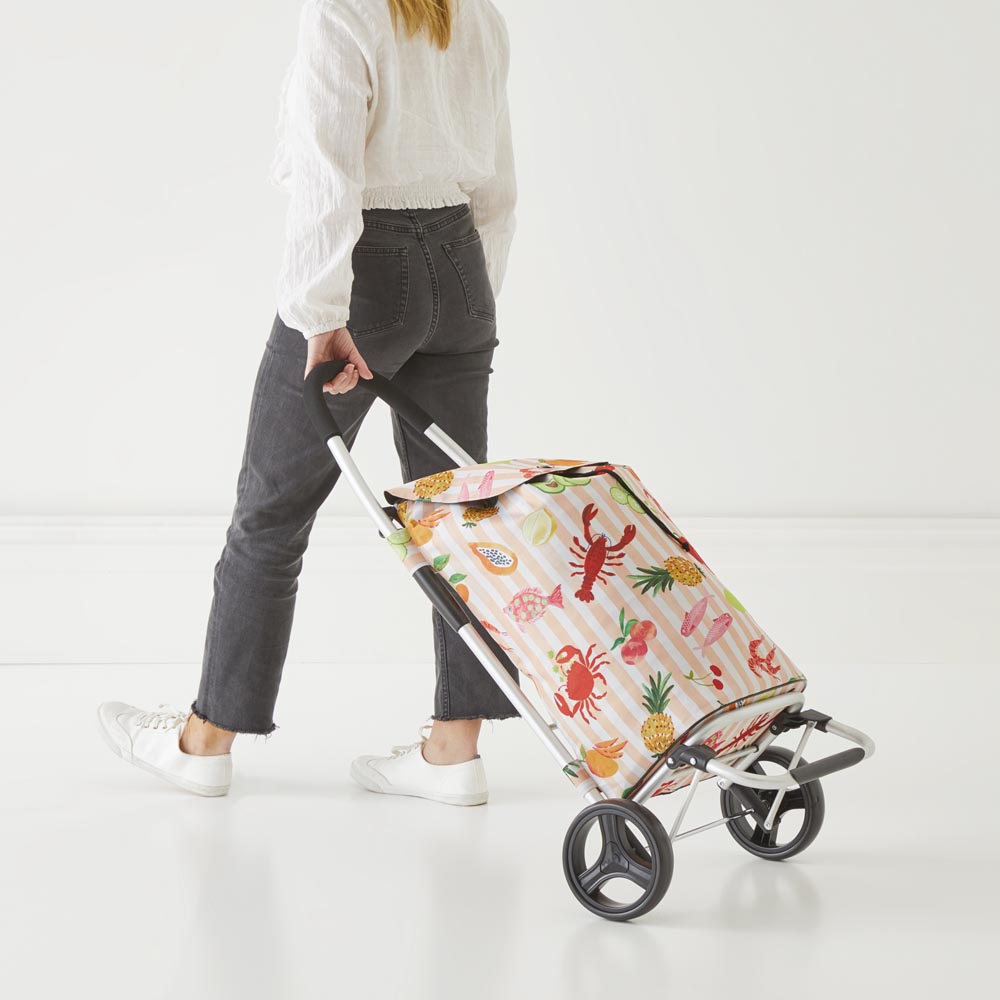 Summer Foodie Market Shopping Trolley