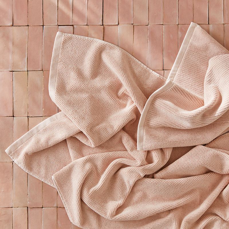 Flinders Nude Pink Towel Range