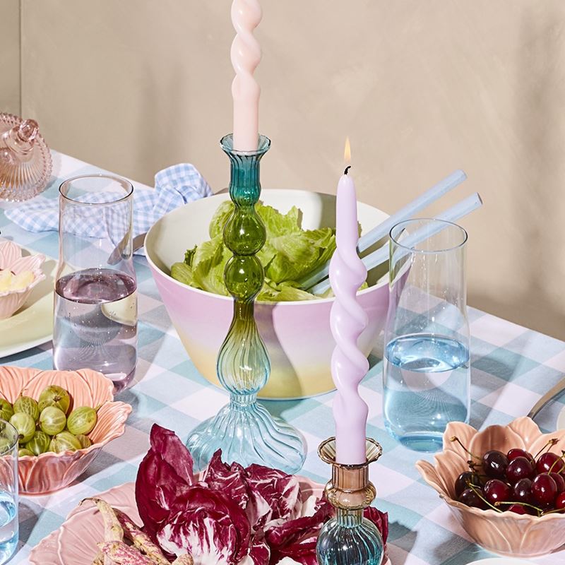 Ombre Sunrise Bamboo Servingware