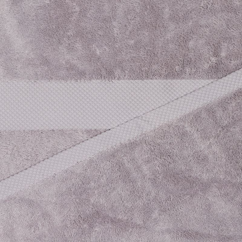 Navara Dove Grey Solid Bamboo Cotton Towel Range