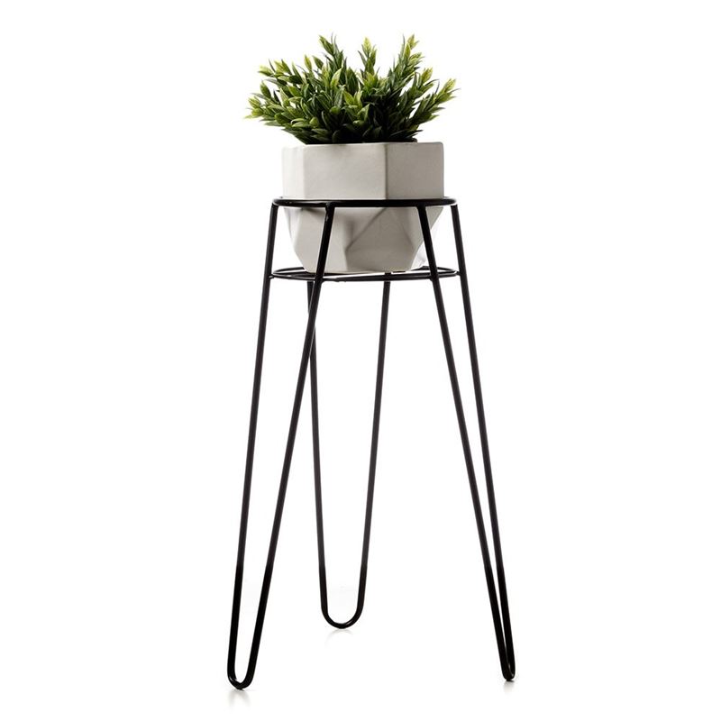 Vida Charcoal Plant Stand