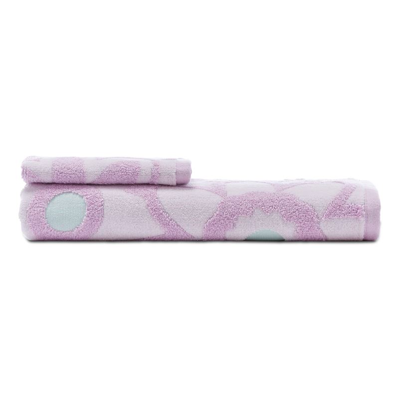 Poppy Floral Lilac & Mint Face Washers Pack of 2