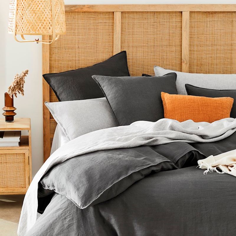 Vintage Washed Linen Magnet Quilt Cover Separates