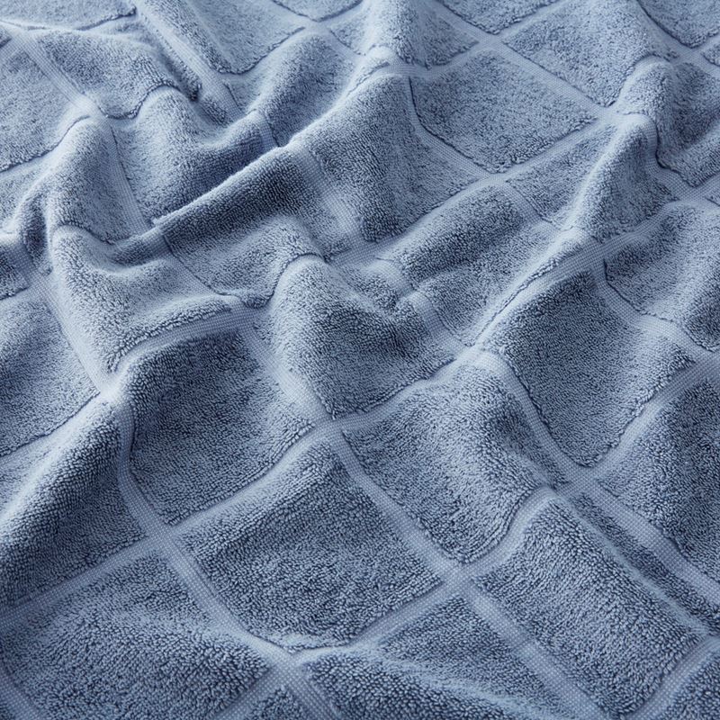 Nelson Check French Blue Towel Range