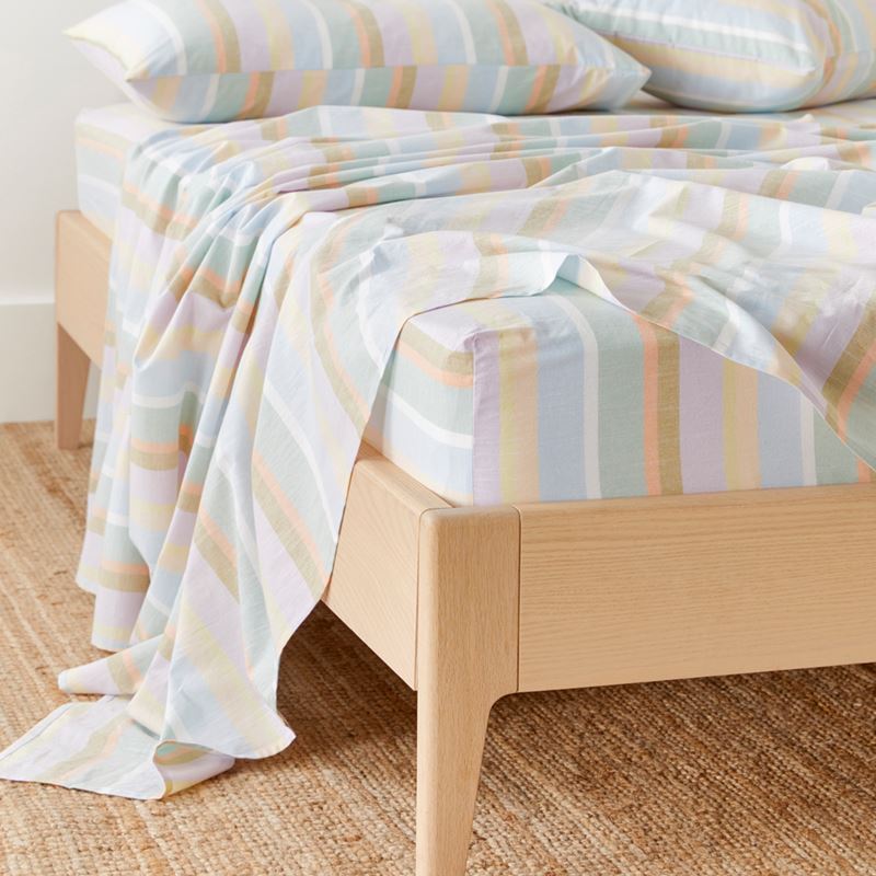 Yarn Dyed Sorbet Stripe Sheet Set