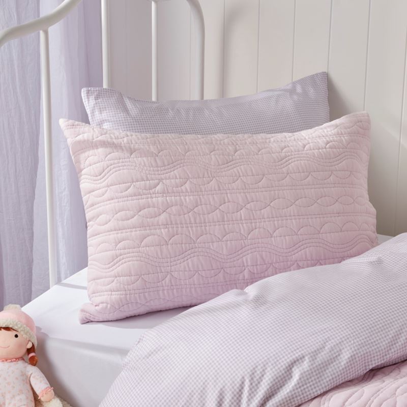 Haven Lilac Quilted Quilt Cover Set