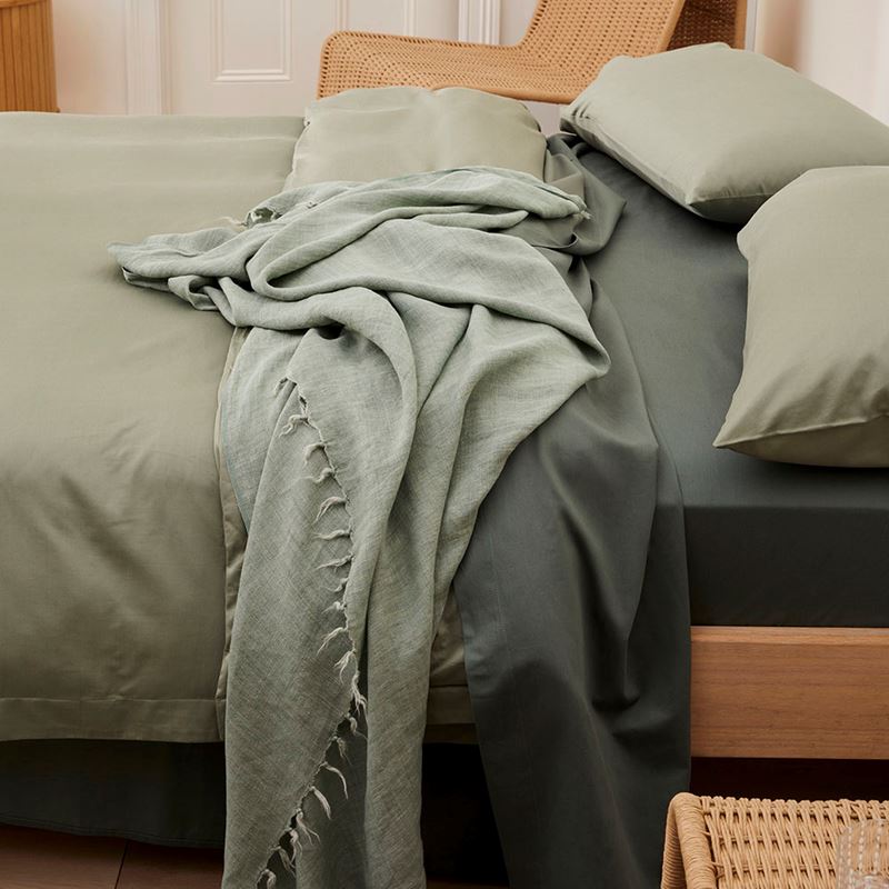 600TC Bamboo Cotton Eucalyptus Quilt Cover Separates