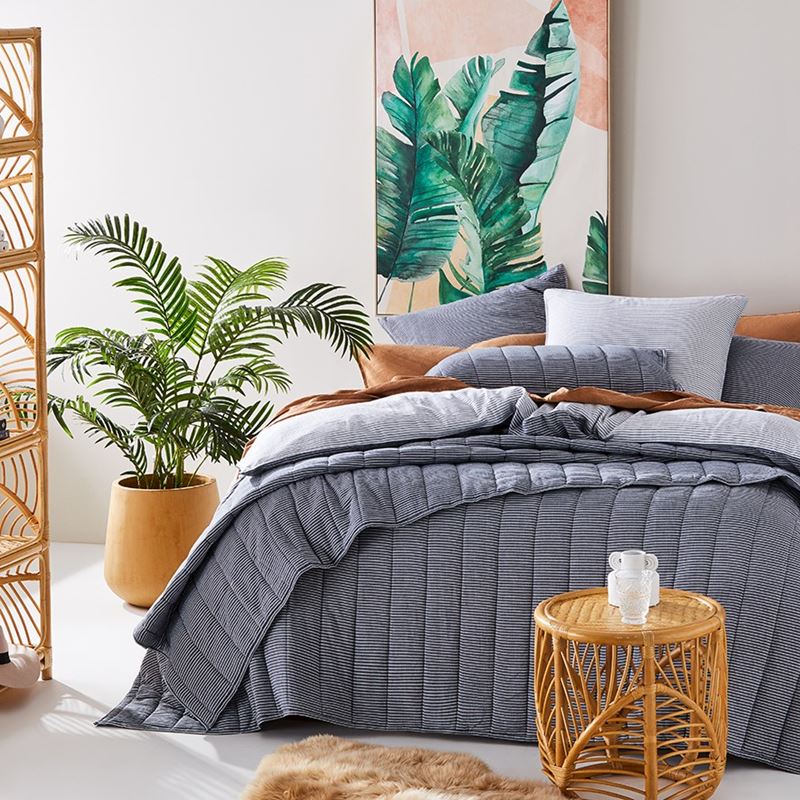 Cove Navy Coverlet Separates