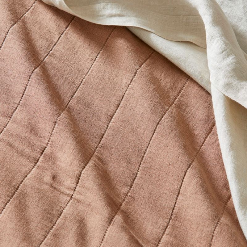 Bronte Cocoa Quilted Quilt Cover Separates