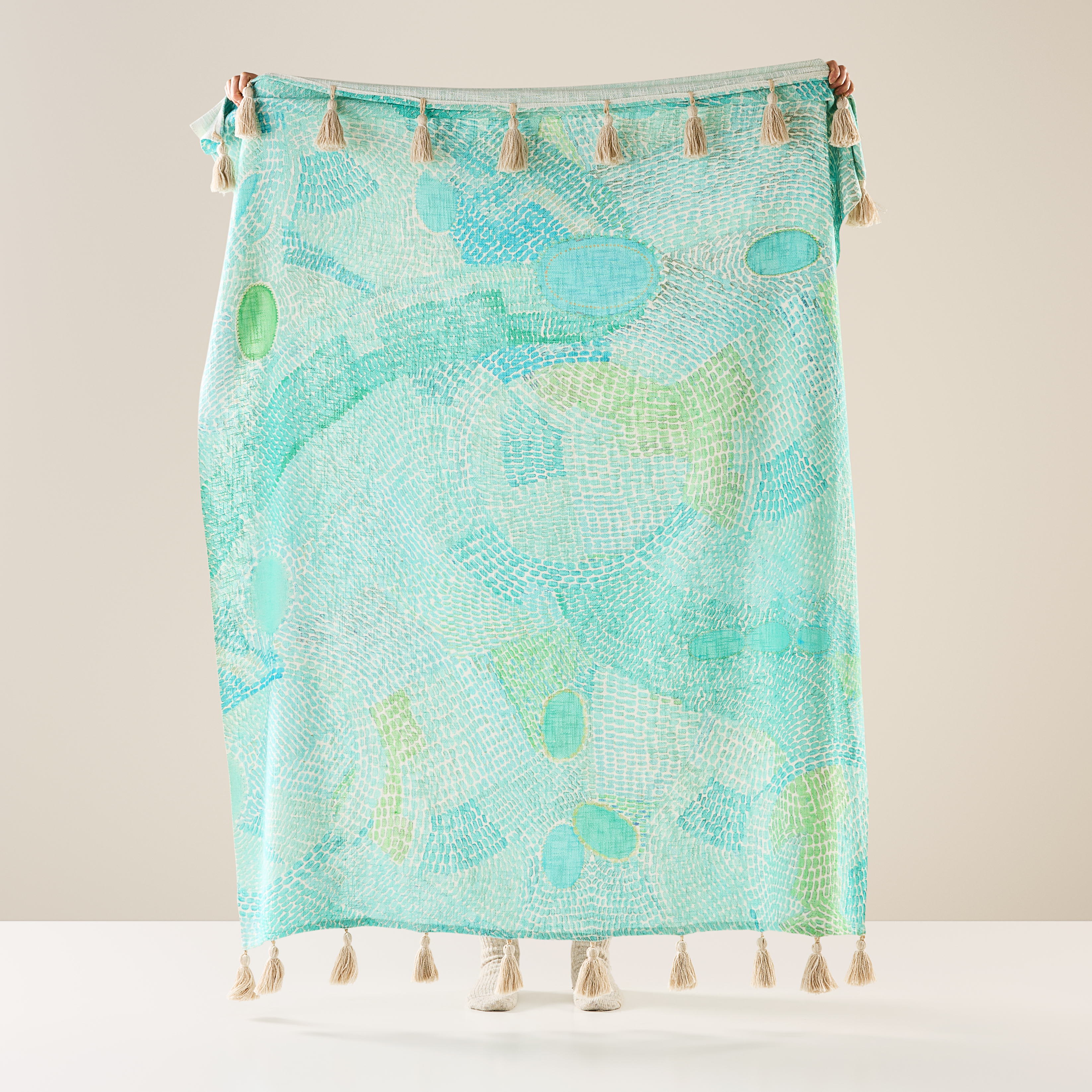 Miimi + Jiinda Lowanna Aqua Throw