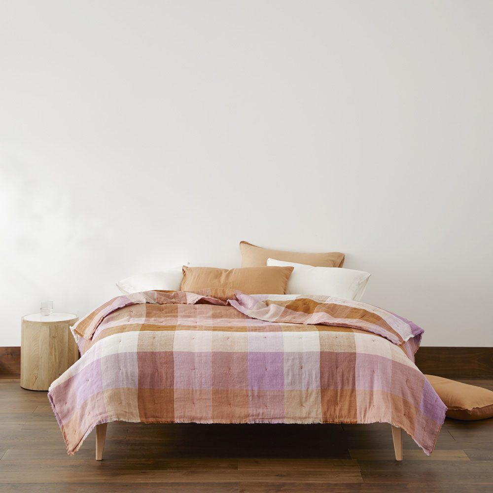 Rae Malmo Earth Check Blanket