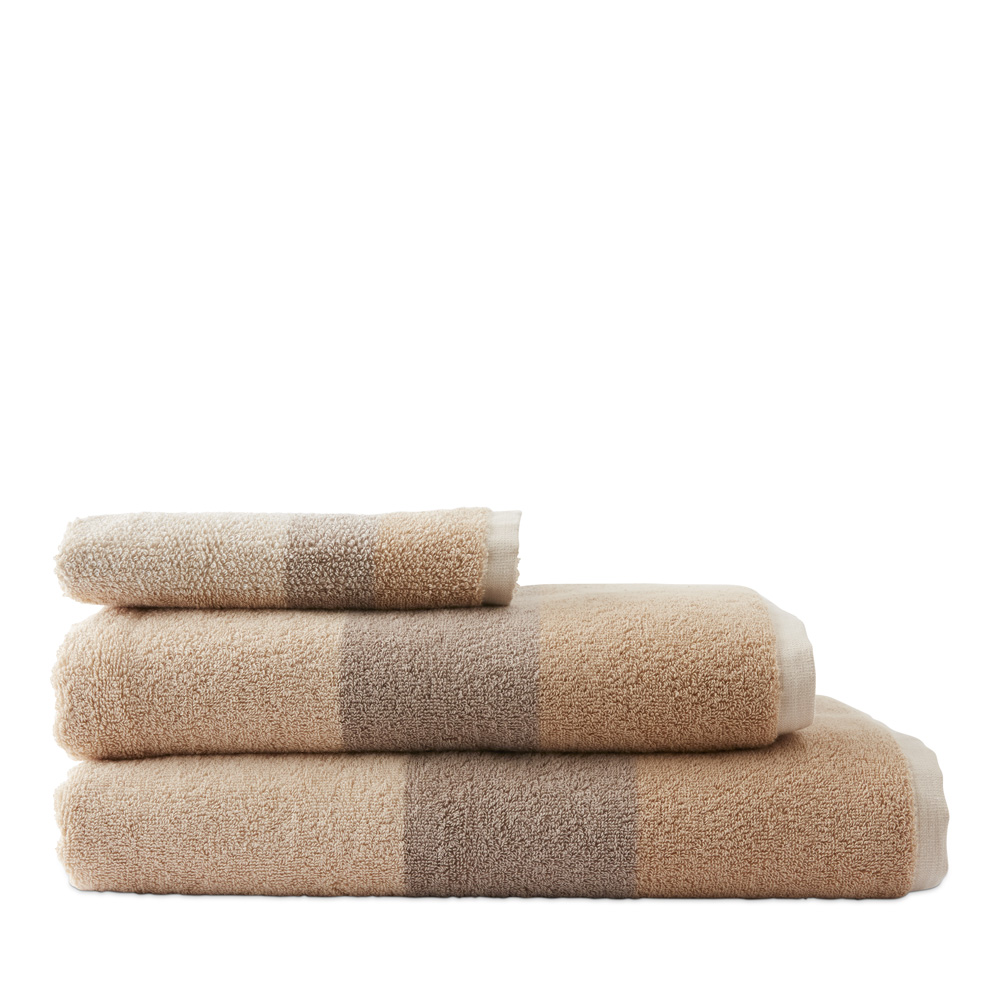Brooklyn Natural Multi Check Towel Range