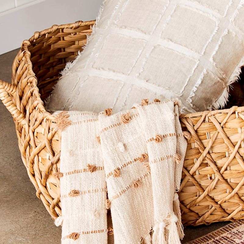 Pasquale Natural Linen Cushion