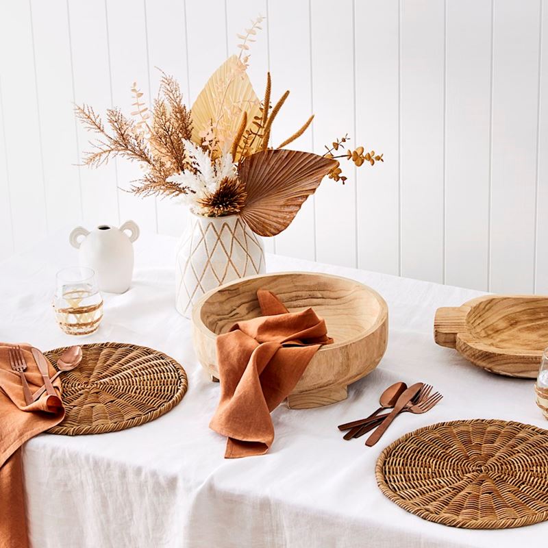 Jasper Natural Timber Bowl