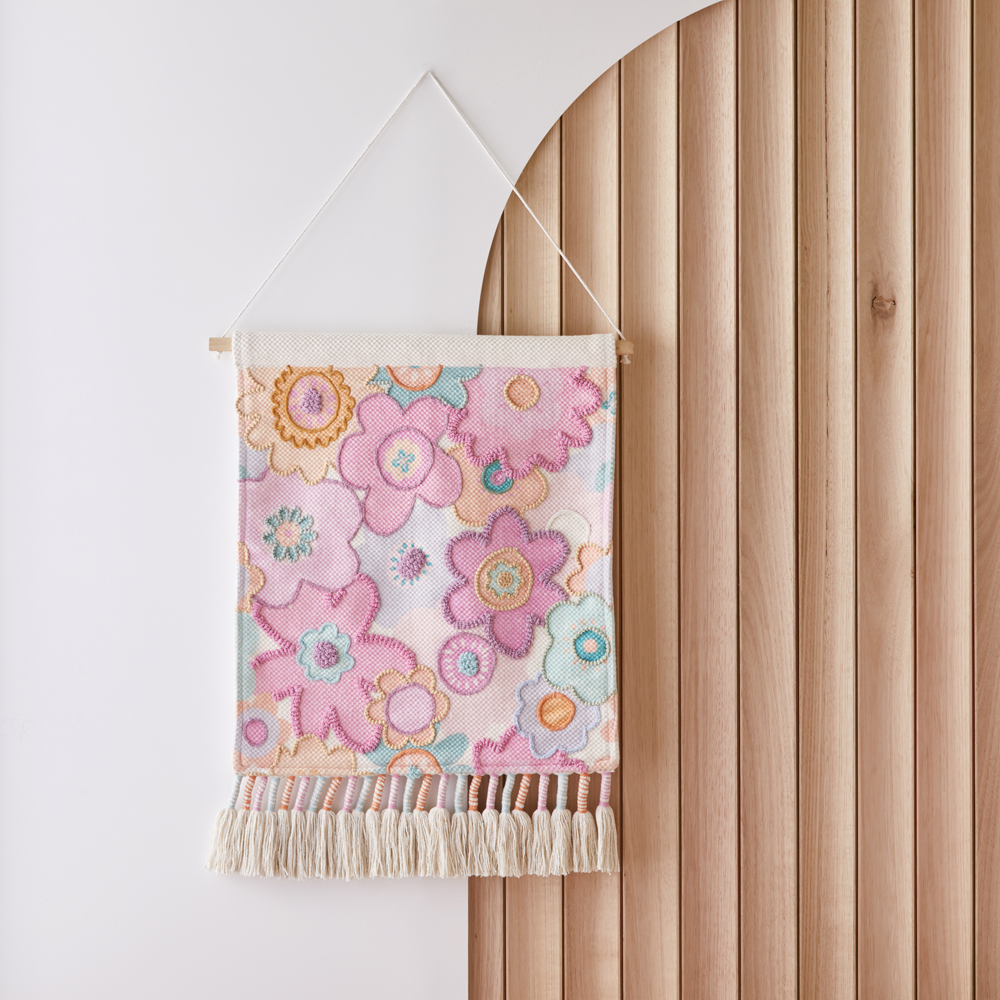 Poppy Floral Multi Designer Wall Décor