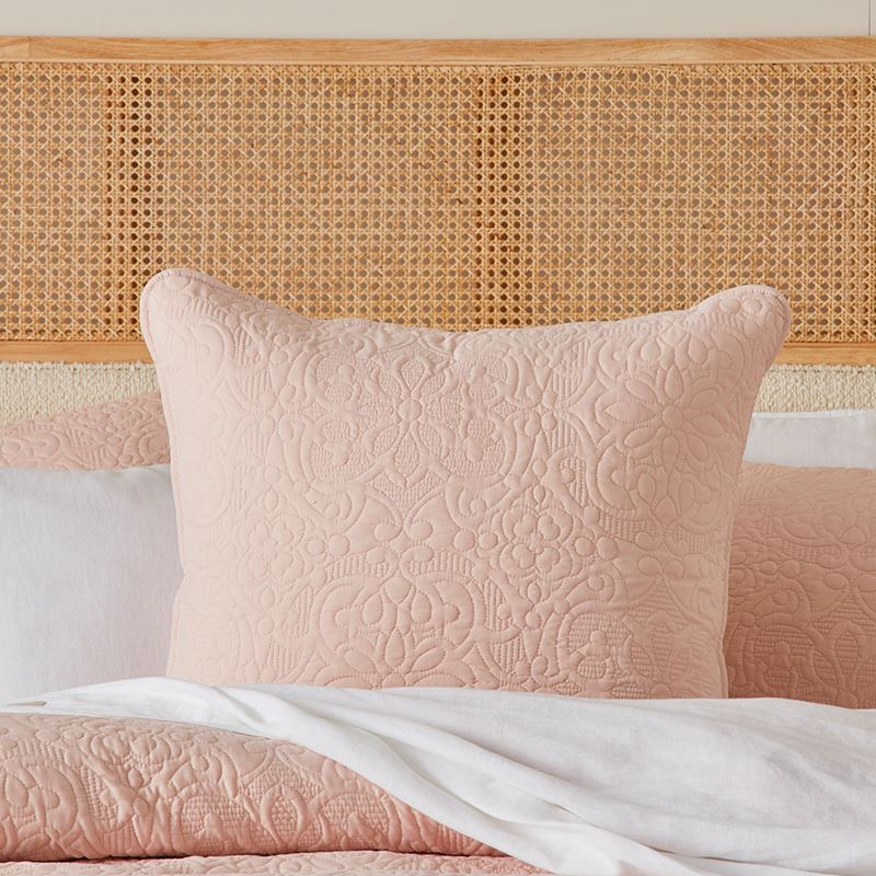 Chloe Nude Pink Quilted Quilt Cover Separates