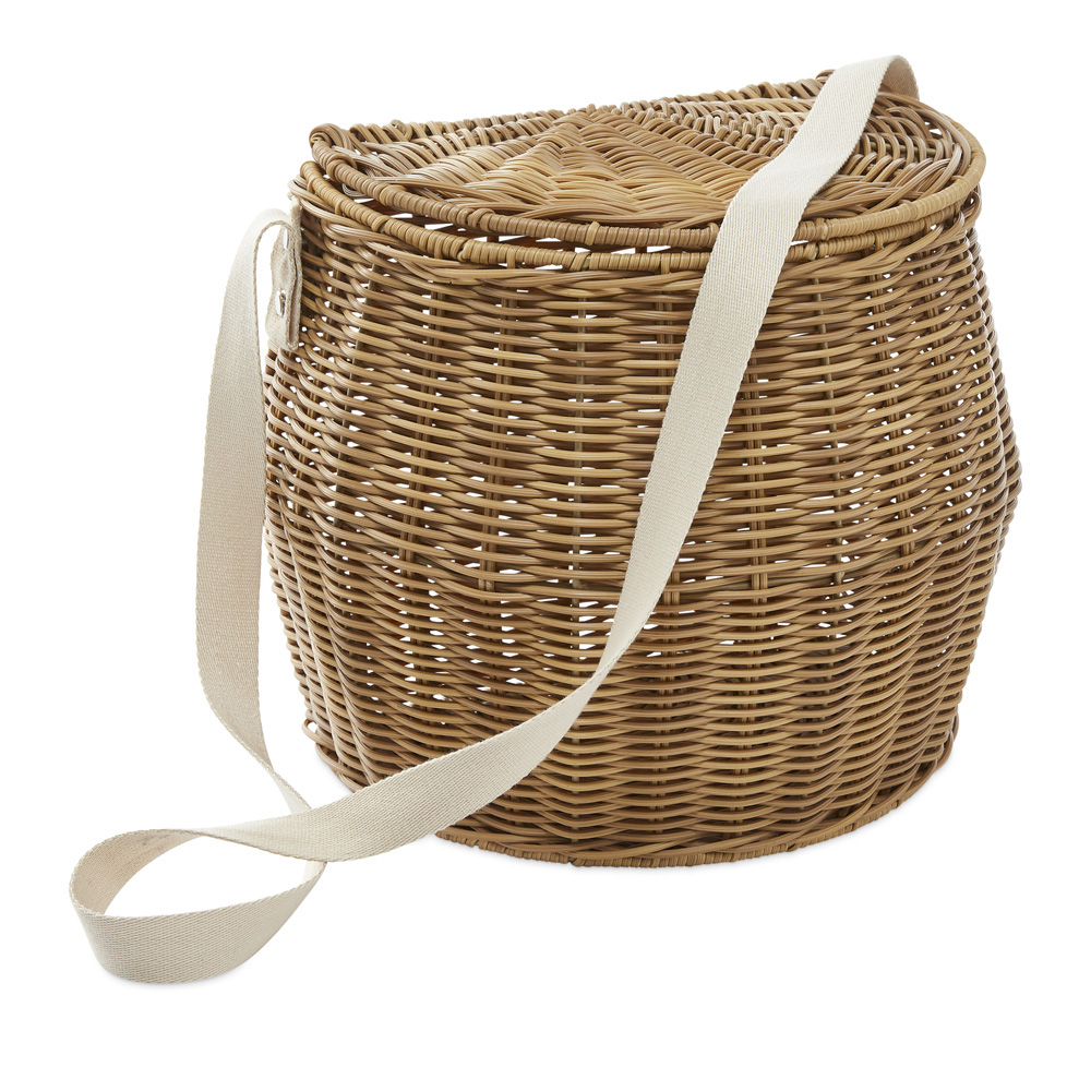 Rosie Natural Half Picnic Basket