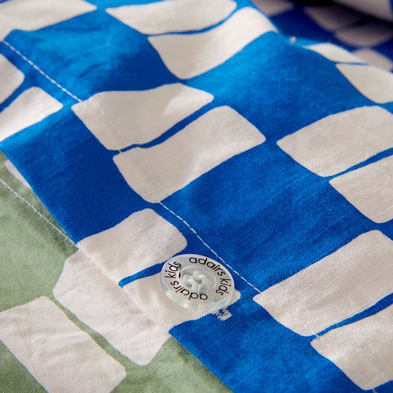 Chester Ultramarine Check Quilt Cover Set