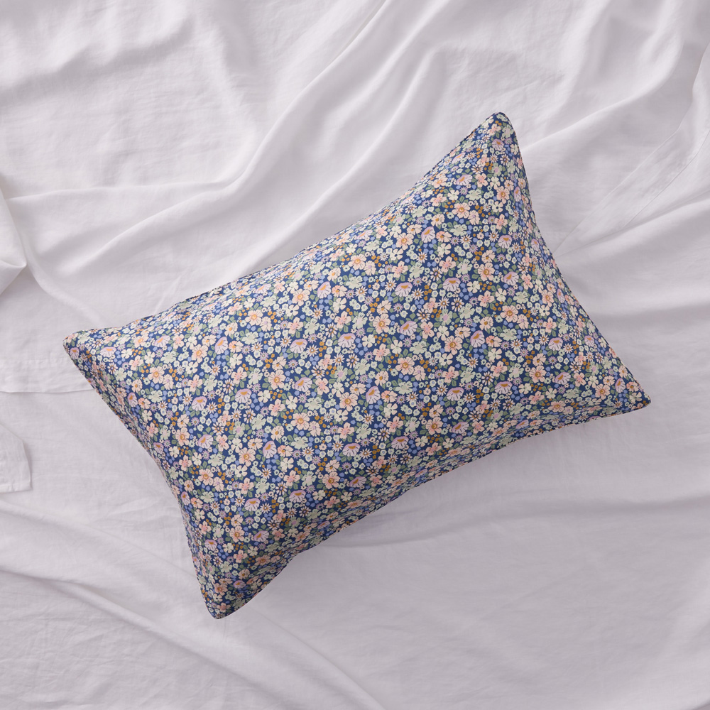 Summer Brights Libertine Pure Silk Printed Pillowcase